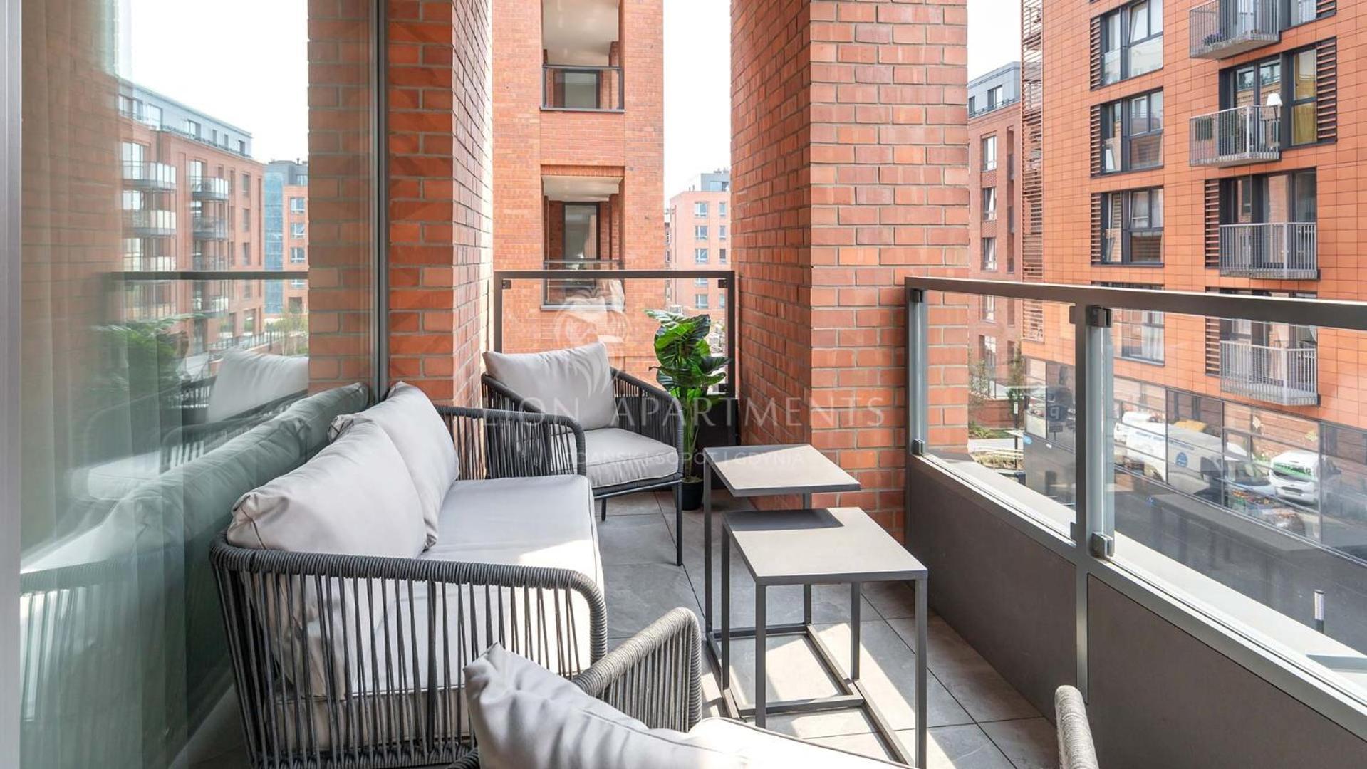 Scala 60K City Center Apartments With Parking By Lion Apartments Gdańsk Buitenkant foto