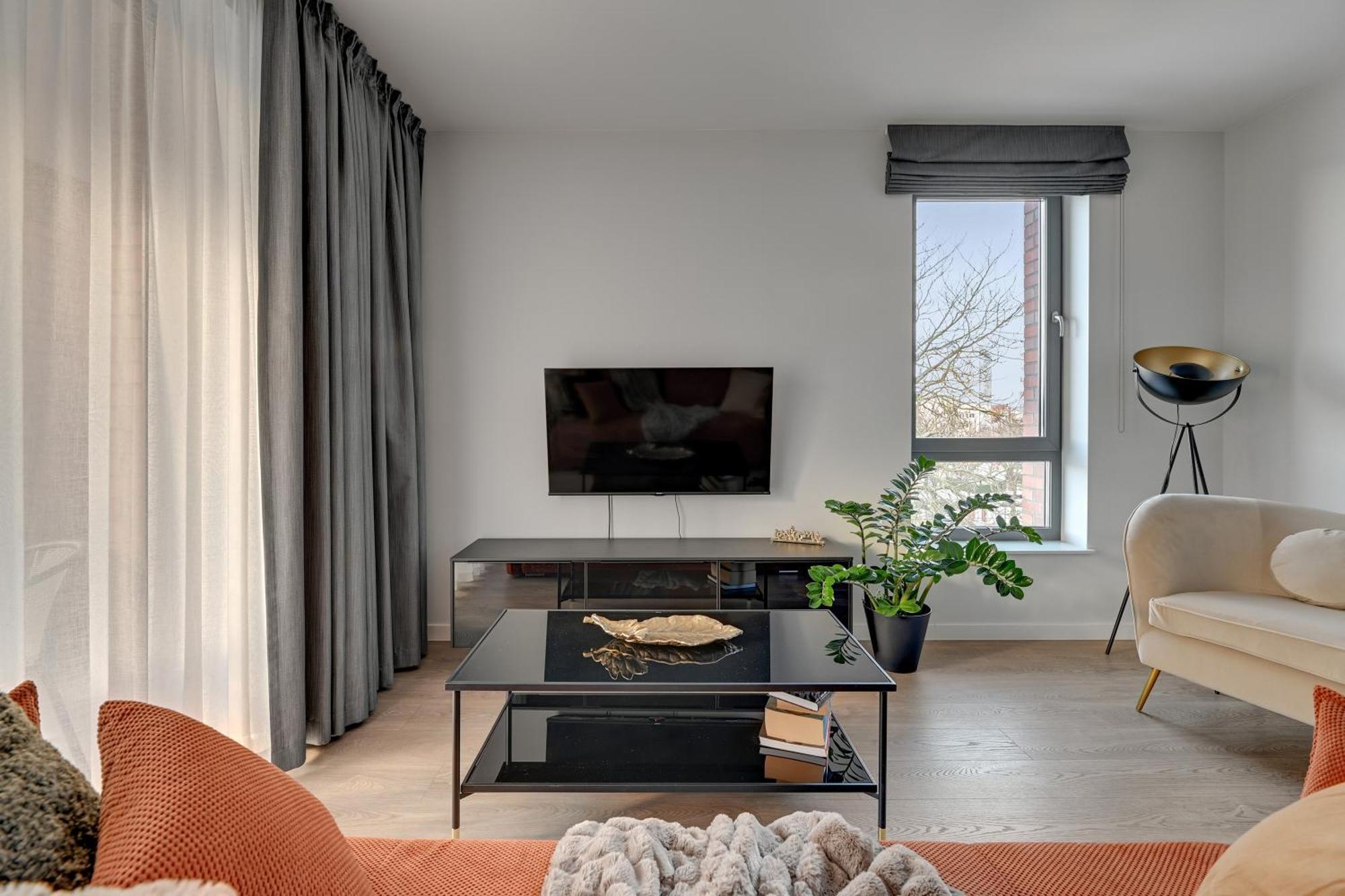 Scala 60K City Center Apartments With Parking By Lion Apartments Gdańsk Buitenkant foto