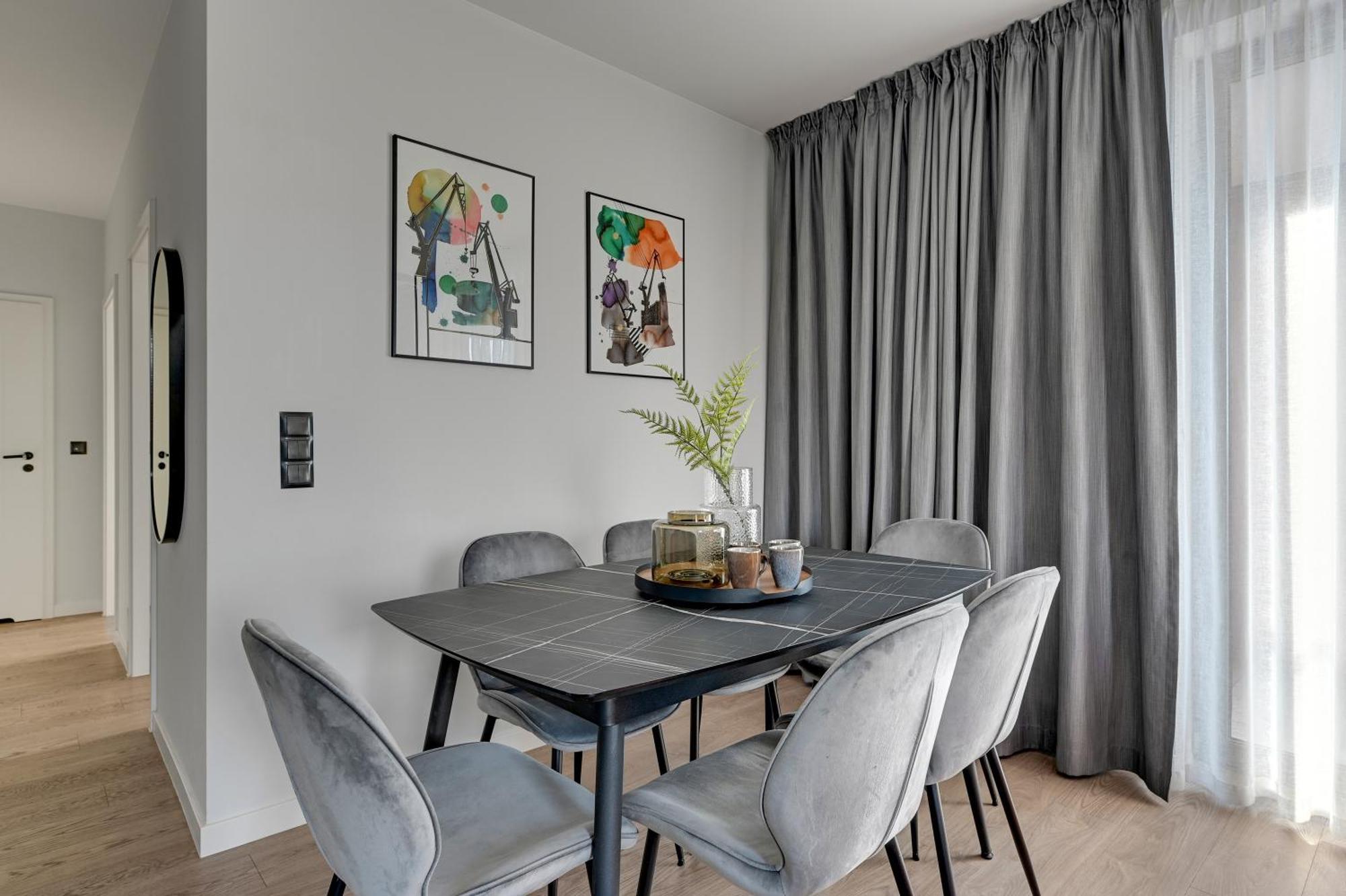 Scala 60K City Center Apartments With Parking By Lion Apartments Gdańsk Buitenkant foto