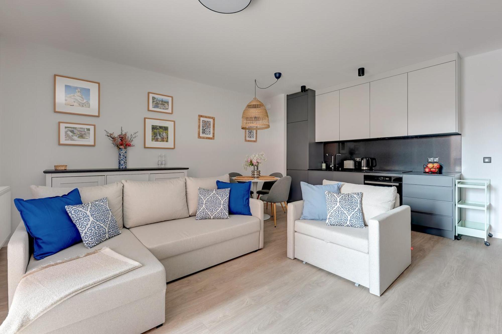 Scala 60K City Center Apartments With Parking By Lion Apartments Gdańsk Buitenkant foto