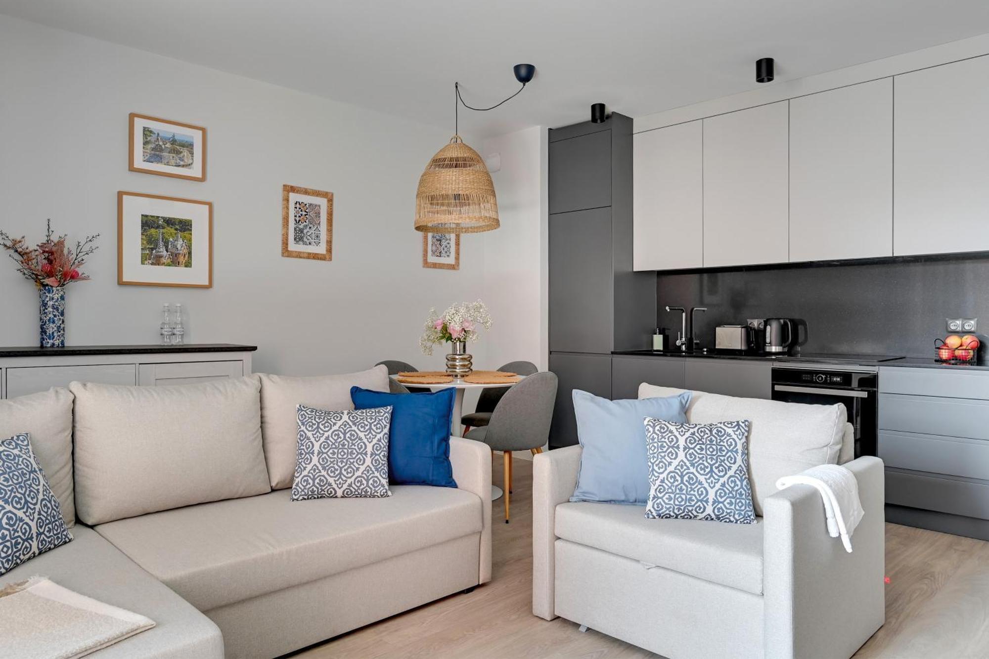 Scala 60K City Center Apartments With Parking By Lion Apartments Gdańsk Buitenkant foto