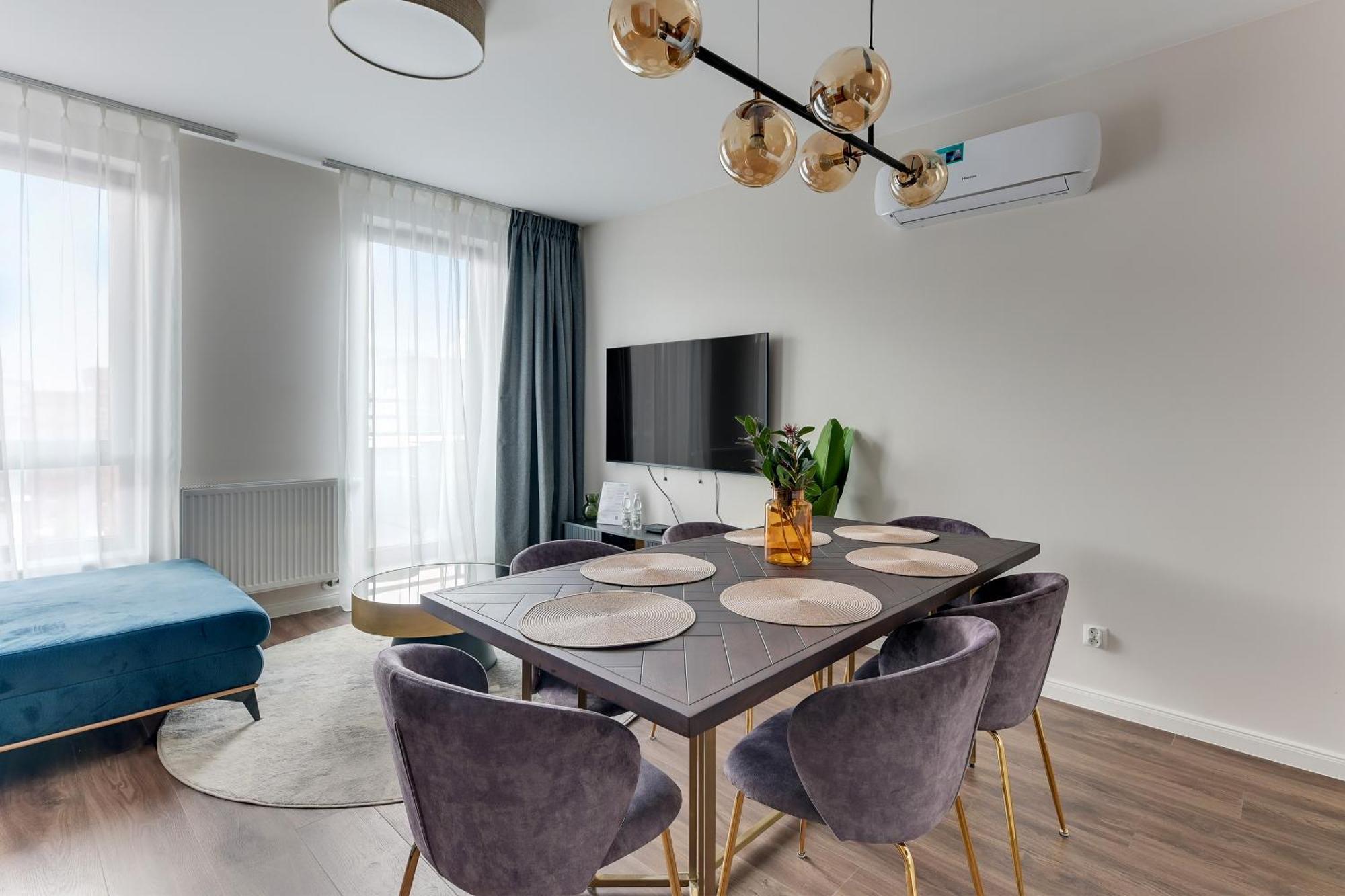 Scala 60K City Center Apartments With Parking By Lion Apartments Gdańsk Buitenkant foto